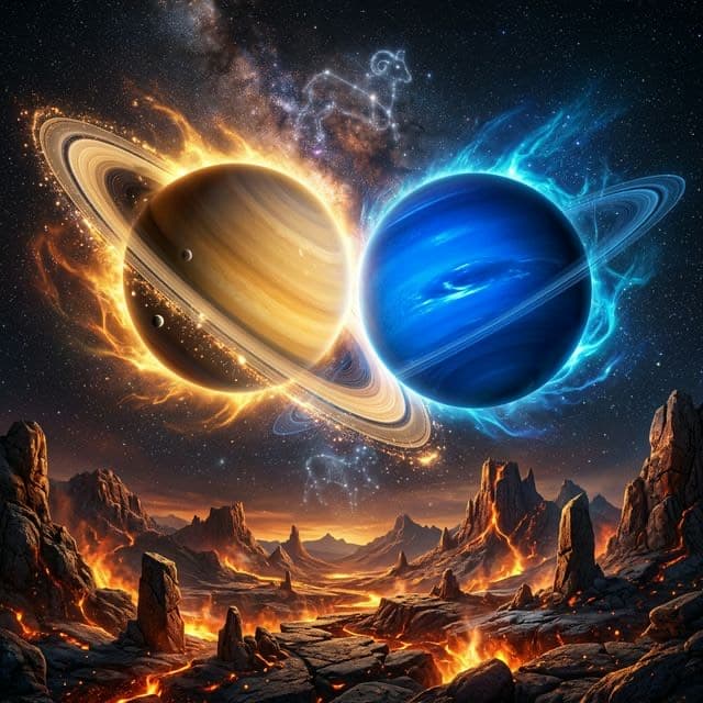 The Great Reset of 2026: What the Rare Saturn and Neptune Conjunction Means for You